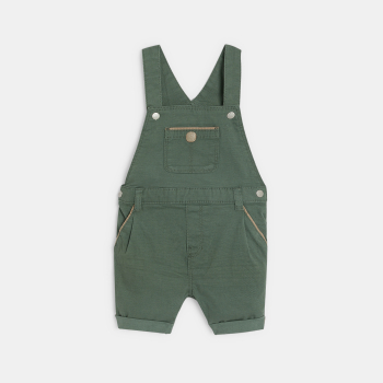 سالوبيت قصير أخضر اللون وقميص بولو للصبي الرضيع